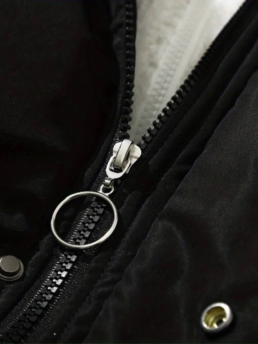 Chloé | Pikowana kurtka zimowa z regulowanym kapturem 2